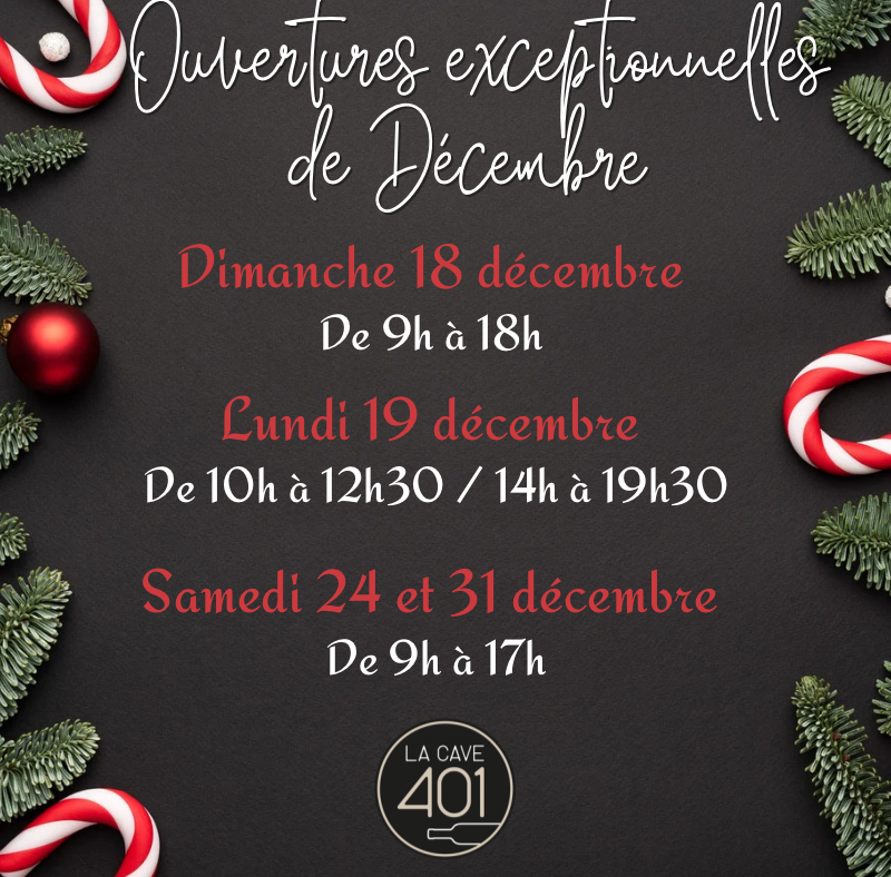 D&eacute;cembre &agrave; La Cave 401 … Lun&eacute;ville