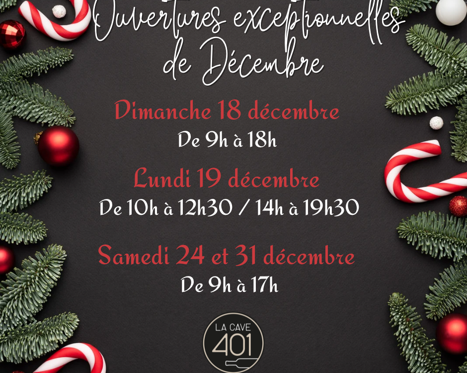 D&eacute;cembre &agrave; La Cave 401 … Lun&eacute;ville