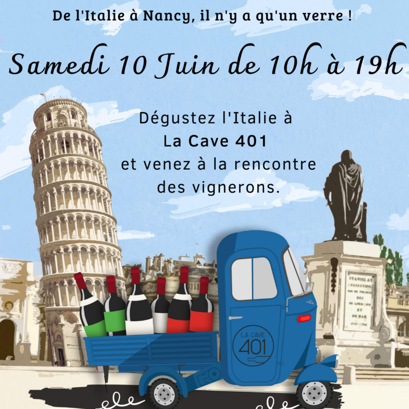 “Benvenuto” &agrave; La Cave 401 Essey-l&egrave;s-Nancy