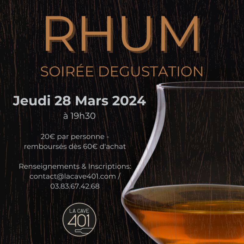 Soir&eacute;e Rhum Essey-l&egrave;s-Nancy